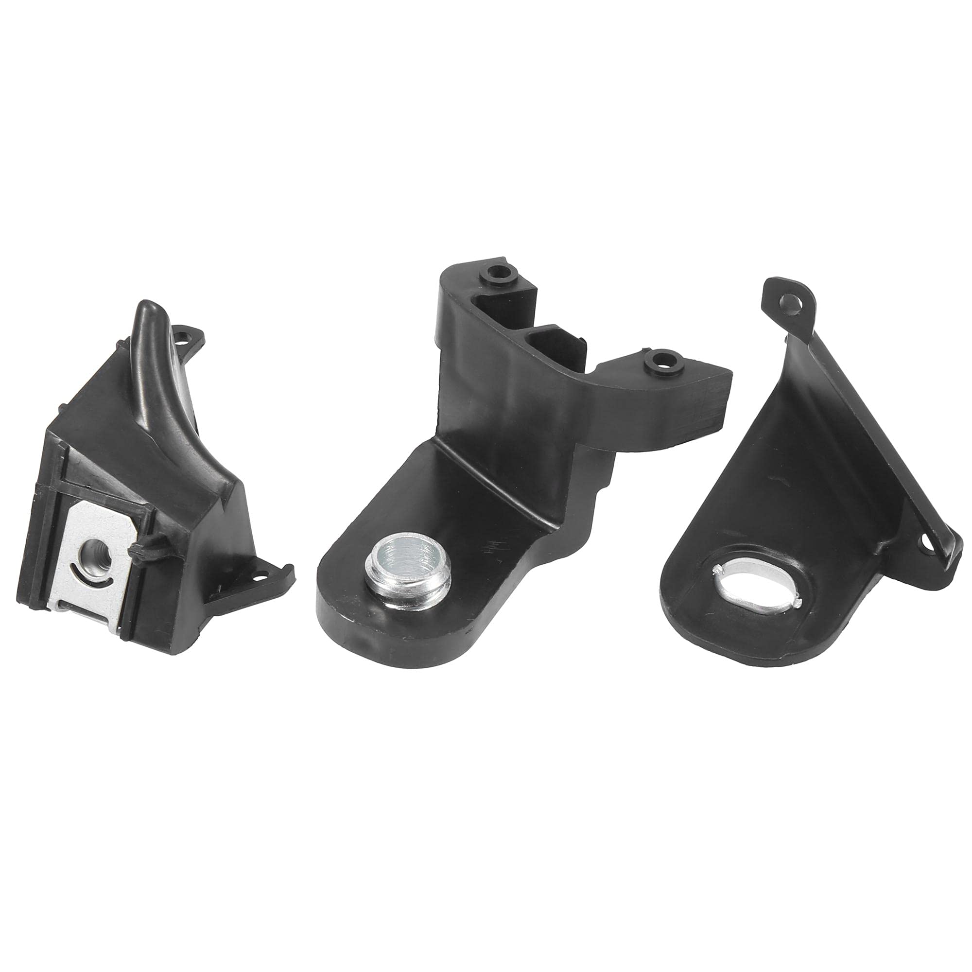 X AUTOHAUXFront Left Headlight Head Lamp Bracket Lug Repair Kit 51816682 for Fiat 500 2013-2016