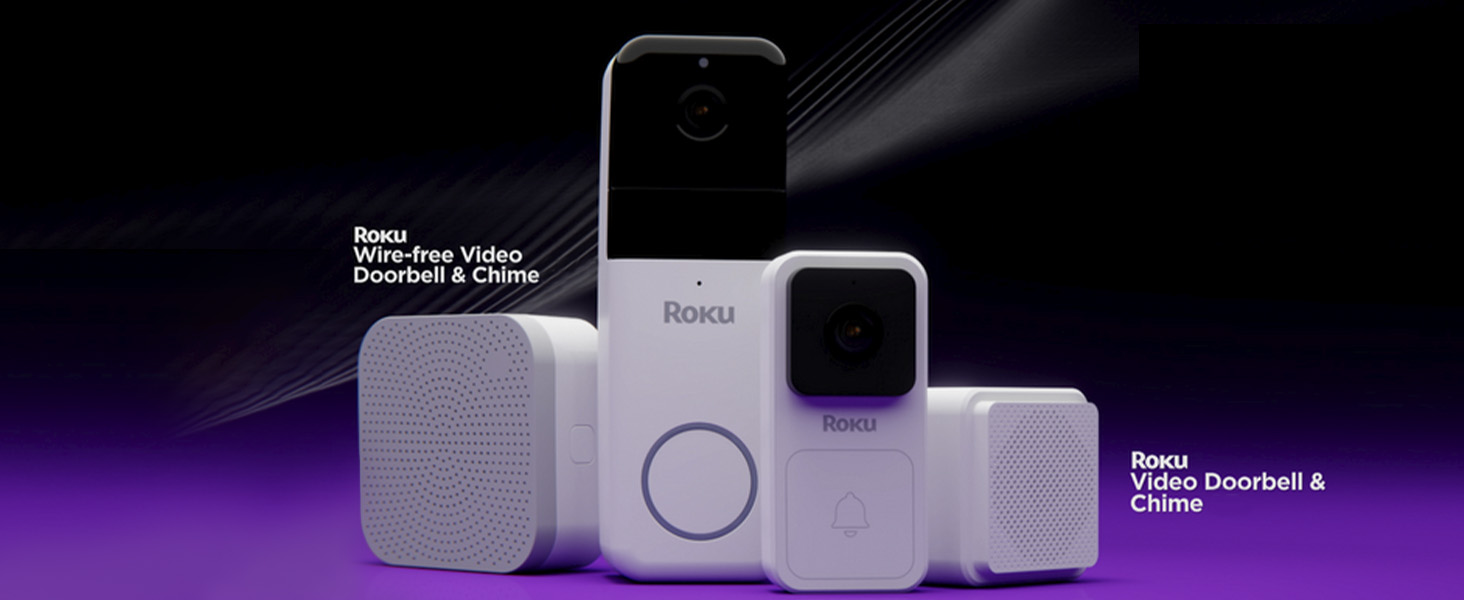 Roku 様 Amazon.com: Roku Smart Home Wireless Video Doorbell & Chime