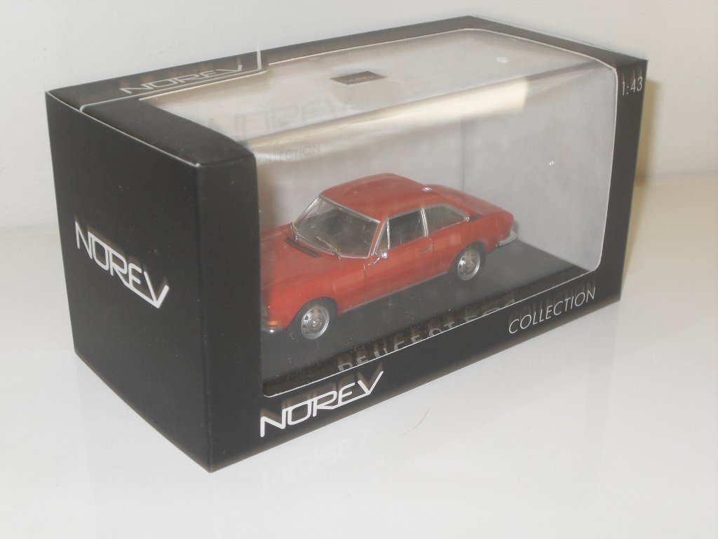 Voiture miniature Peugeot 504 coupé série 1 - Collection