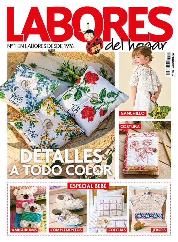 Revista Labores del Hogar #786 Detalles a todo color: Especial bébé