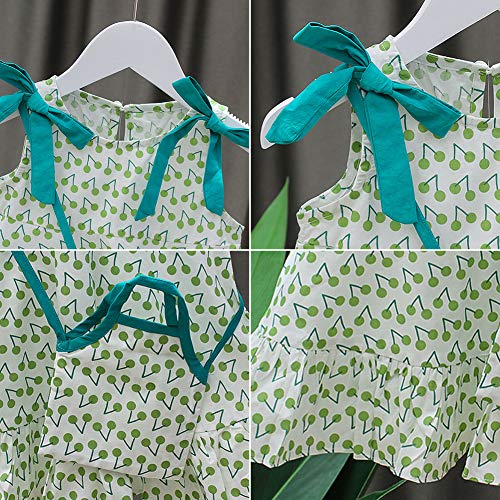 Conjunto de sacos para bebês com estampa de cerejeiras fofas da Sikiwind, Verde, 70