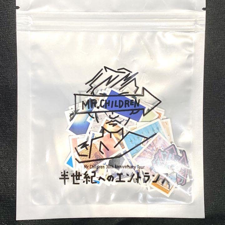 Amazon.co.jp: ミスチル Mr.Children フレークシール 72枚入り