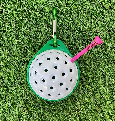 teemate Original Golf Tee Holder, Green, 88mm