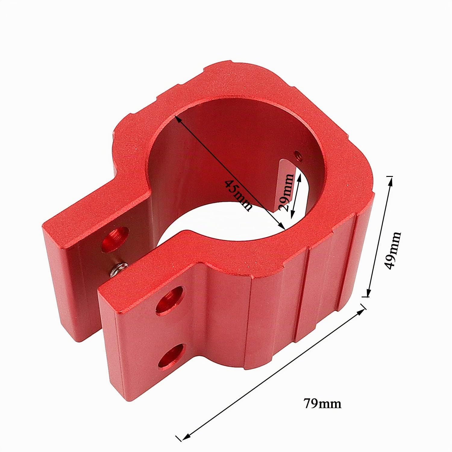 Collier de serrage pliable amélioré pour trottinette électrique Dualtron DT3 Spider Thunder robuste Lo Ve Cal Rod Ve Cal Clamp Ve Cal Scooter électrique Acc ories