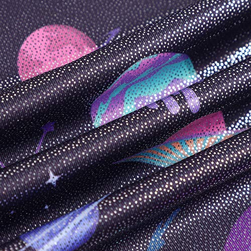 HOZIY Girls Gymnastics Leotards for Kids Tumbling Outfits Biketard Sparkle Adorable Pattern