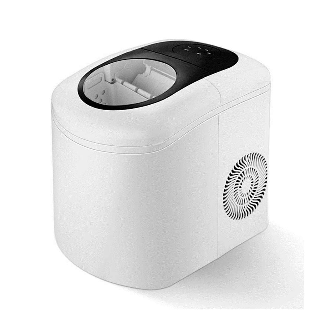 Ice Maker controsoffitto Ice Makers Portatile con Ghiaccio Cucchiaio e Carrello, 39 libbre in 24 Ore, 9 Ice Cubes for 6-8 Minuti, 1.7 Lb Ice Bagagli