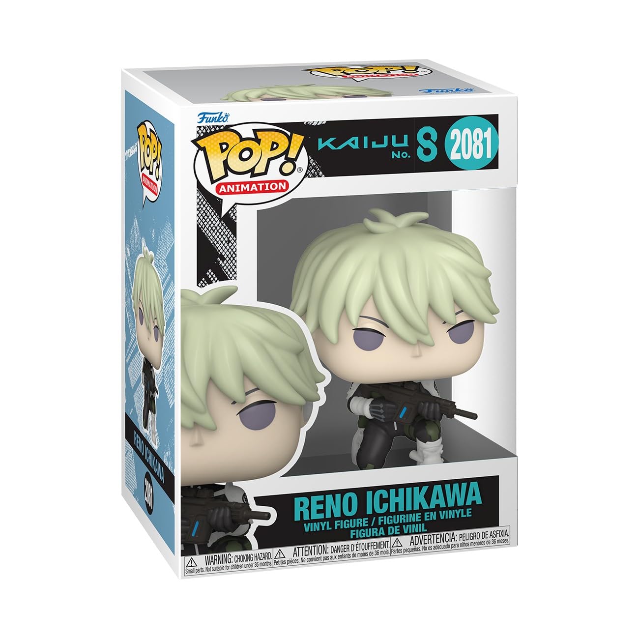 Funko Pop! Animation: Kaiju No.8 - Reno Ichikawa - Collectable Vinyl Figure - Gift Idea - Official Merchandise - Toys for Kids & Adults - Anime Fans - Model Figure for Collectors