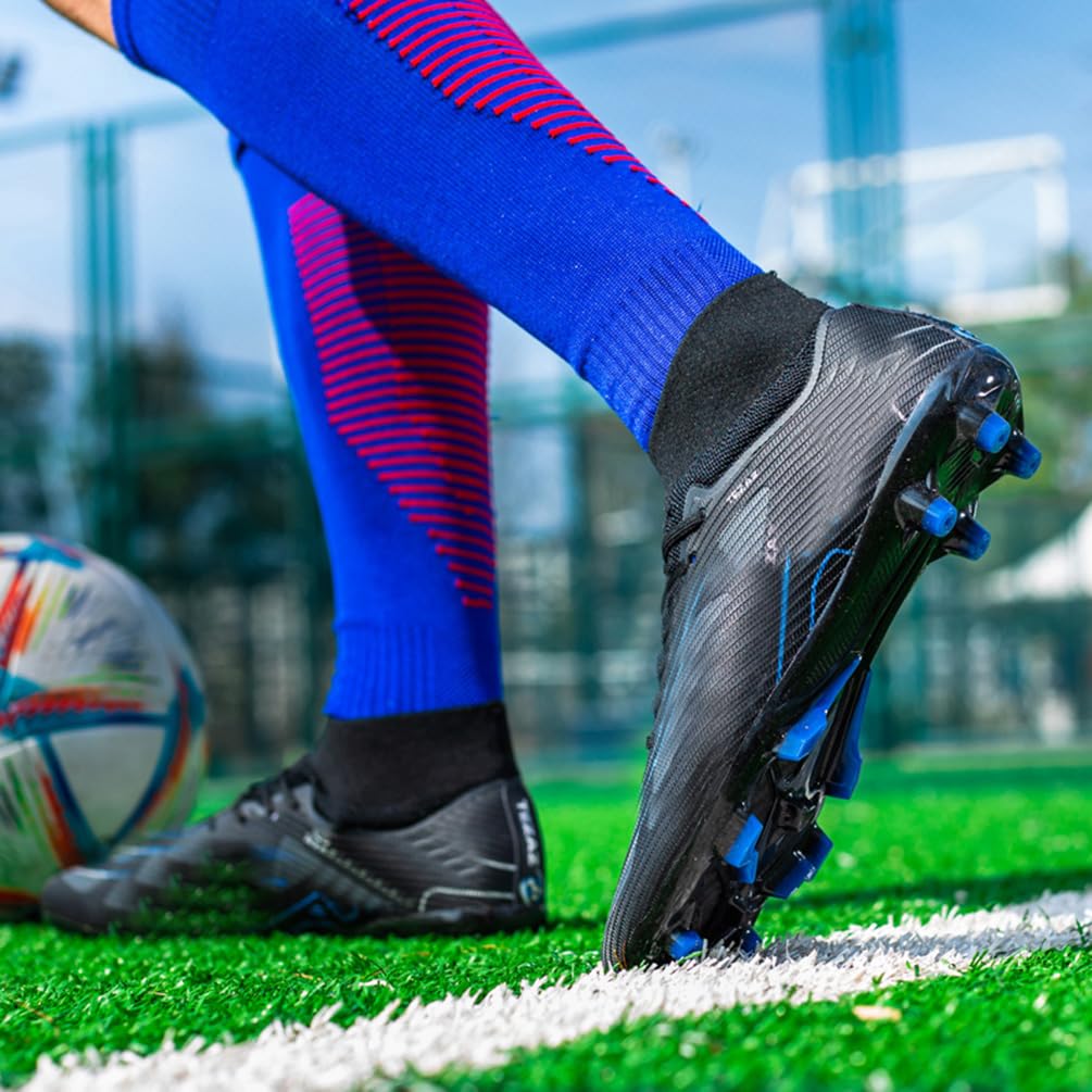 Crampon Foot Chaussures de Football Homme Professionnel Antidérapant Athlétisme Entrainement Sport (KBA-K24, 41EU)