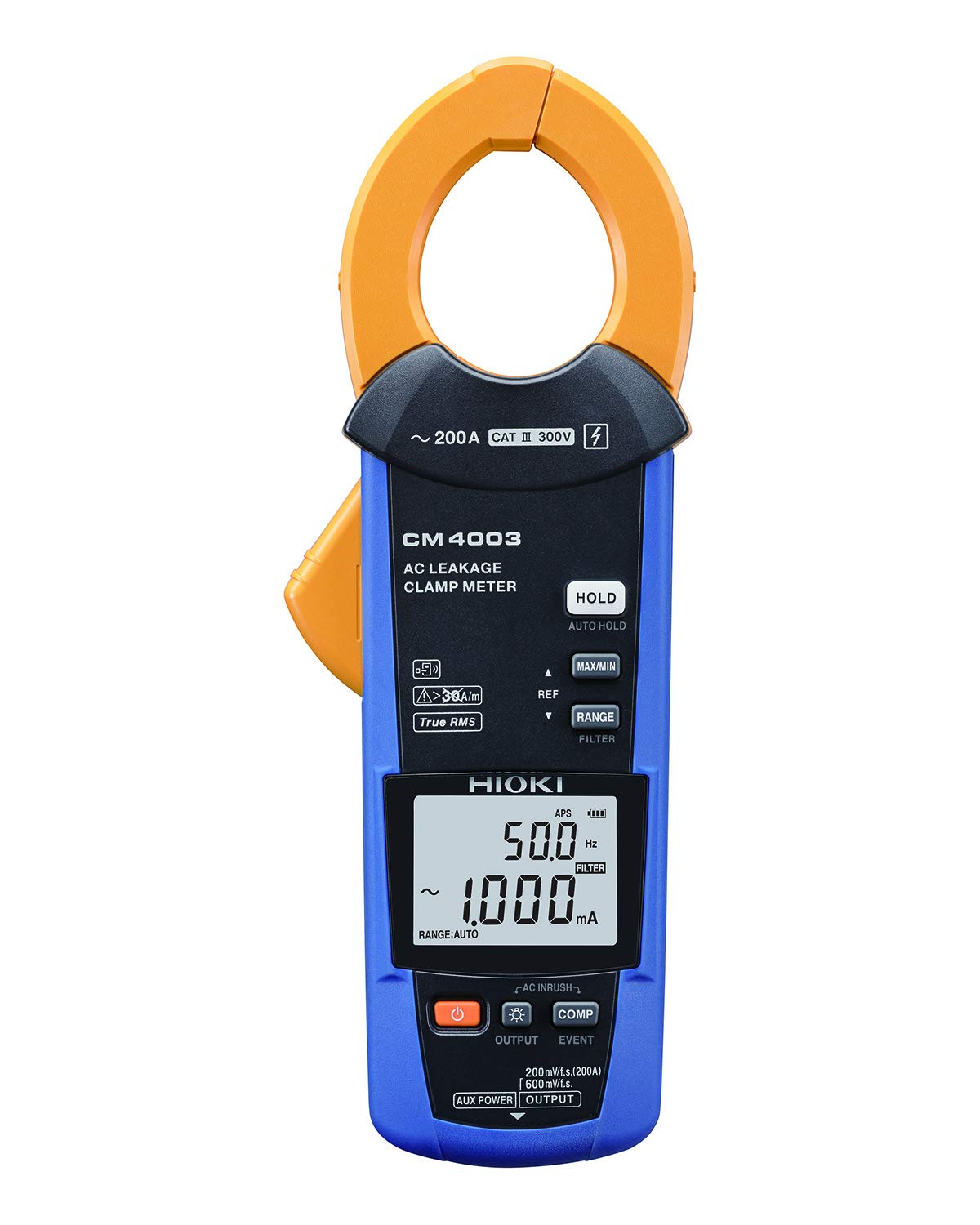 Amazon.com: Hioki CM4003-90 - Leakage Clamp Meter (200 A AC) with