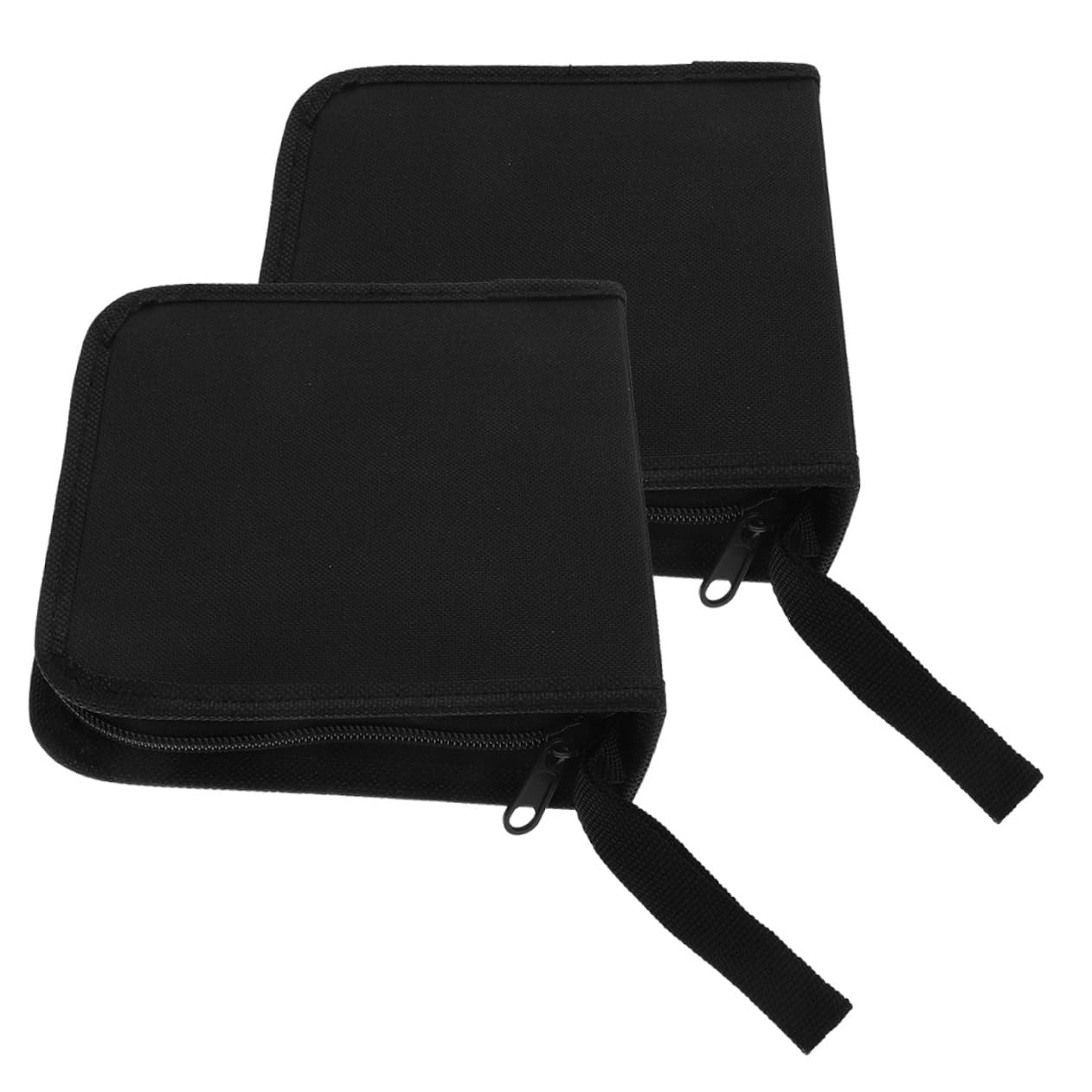 Cabilock 8 Piezas Paquete De Mini Cd Mini Carpeta Cajas De Almacenamiento De Cd Bolsa De Cd De Coche Organizador De Dvd Carpeta De Dvd Páginas Portátil Viajar Caja De Soporte