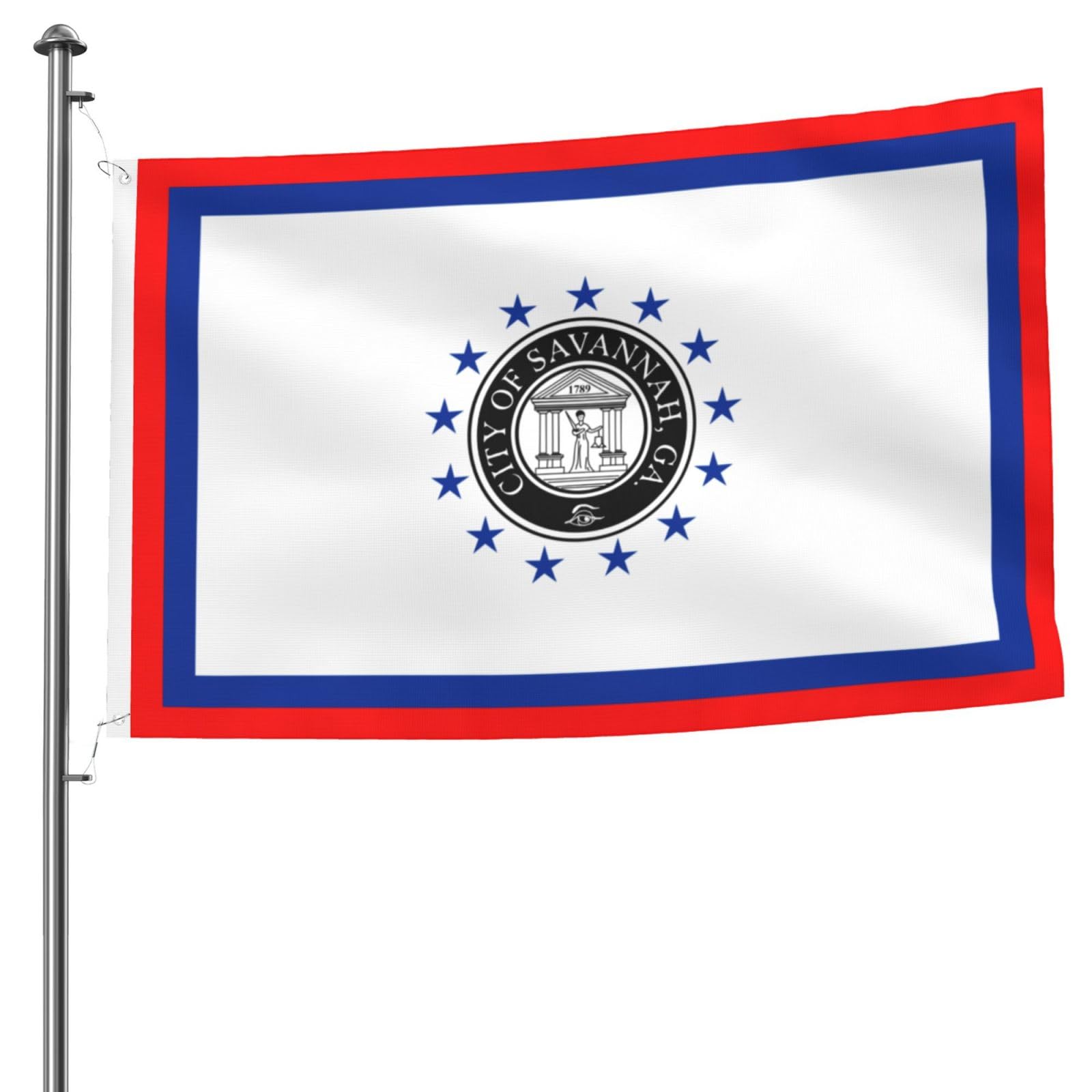 Amazon.com : Flag Of Savannah, Georgia Flag 5x8 Ft Durable Large