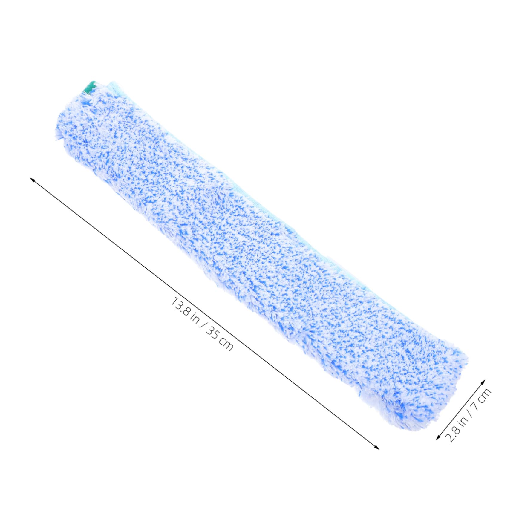 SEWOART 14 in. Window Telescopic Wand Squeegee Scrubber Replacement for Glass Windows Mirrors Tables No Water Marks