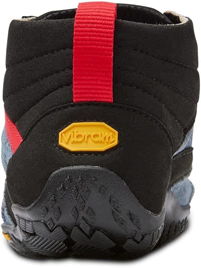Vibram V-trek Chaussures Randonnée Femme Light Denim/Rouge EU 38 (23 Cm) – NEUVE