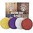 Shaving Soap for Men - Shave Soap for Use with Shaving Brush and Bowl for Smoothest Wet Shave - 4 Pack Variety, Each Pack 2.5