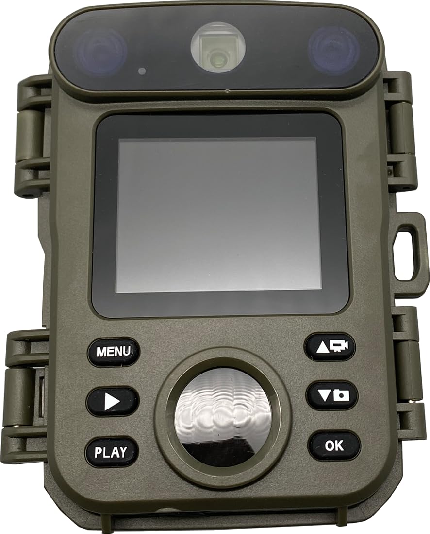 Berger & Schröter Mini caméra pour Animaux Sauvages 20 MP Full HD avec détecteur de Mouvement, Temps de Prise de Vue 0,2 s, Vision Nocturne 940 nm IP66 étanche 512 Go