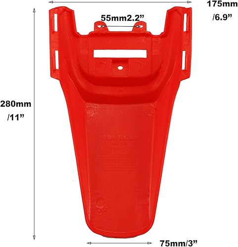 Vista 31 de PRO BAT Kit de guardabarros de plástico CRF50 XR50, kit de guardabarros de carenado para motocicleta, kit completo de trabajo para CRF 50 XR 50 SDG