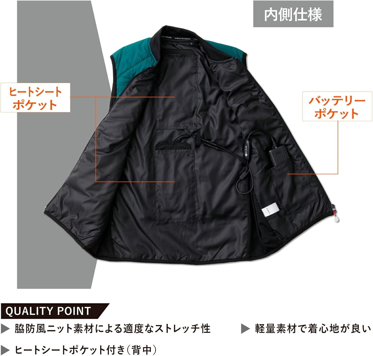 ◎新品 DANTON ノーカラーフリースジャケット マーブル34 即日発送