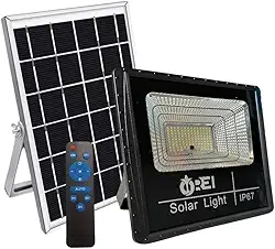 Refletor Holofote Placa Solar 1000w Potente Campo Futebol