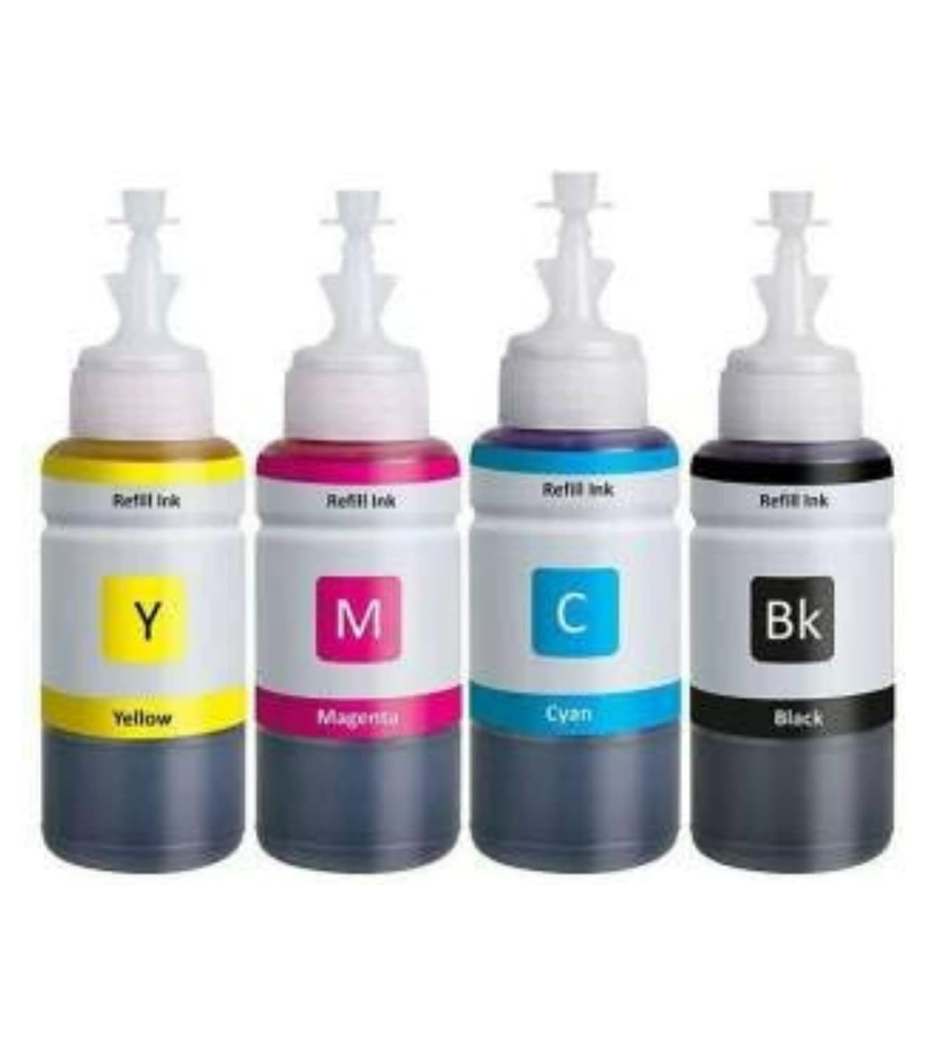 OZERDA Refill Multicolour Ink Compatible for Epson L380 Multi-Function ...