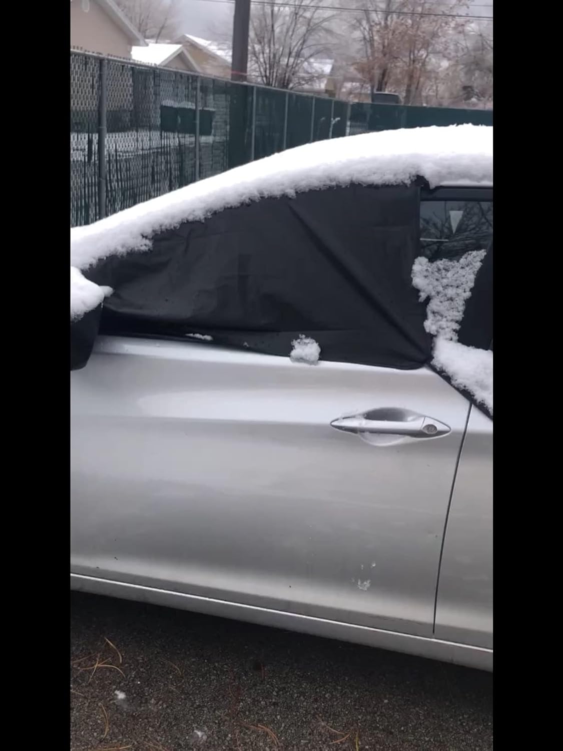 AstroAI Car Windshield Snow Cover, Car Snow Cover, Winter Windshield Cover