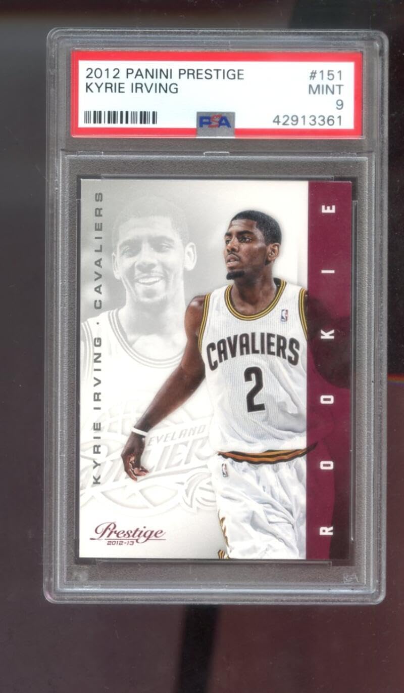 2012-13 Prestige #151 Kyrie Irving ROOKIE RC PSA 9 Graded Basketball Card NBA 12-13 Cleveland Cavaliers 2012-2013