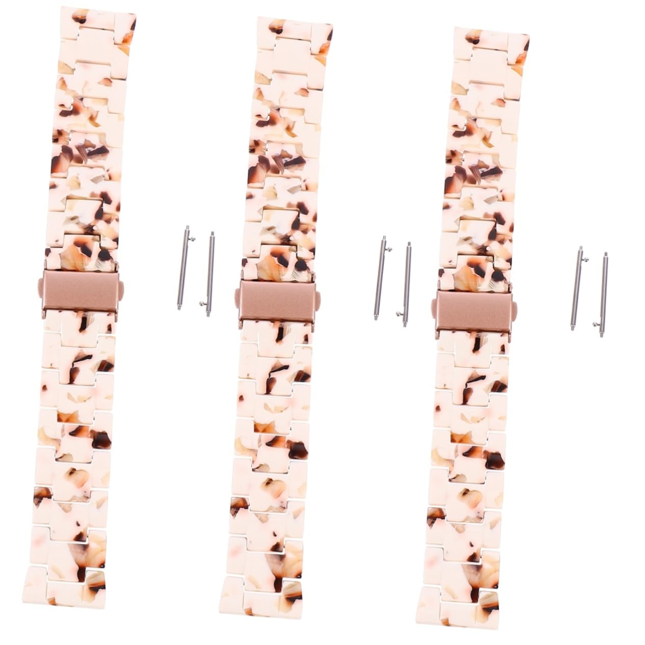 Artibetter 3piezas Correa De Reloj De Resina Transparente y Elegante Para Ocasiones Formales y Casual Compatible Relojes Deportivos