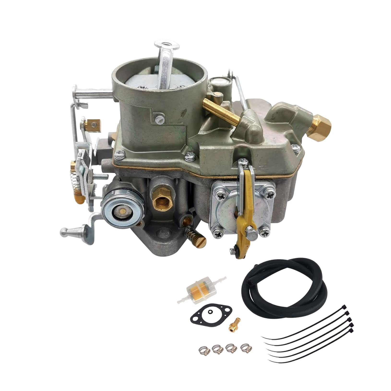 Autolite 1100 1 Barrel Carburetor Replacement for 1964-1968 Mustang Falcon 200 223 262 Inline Comet Straight 6 Cylinder 170 200 Cid Engines
