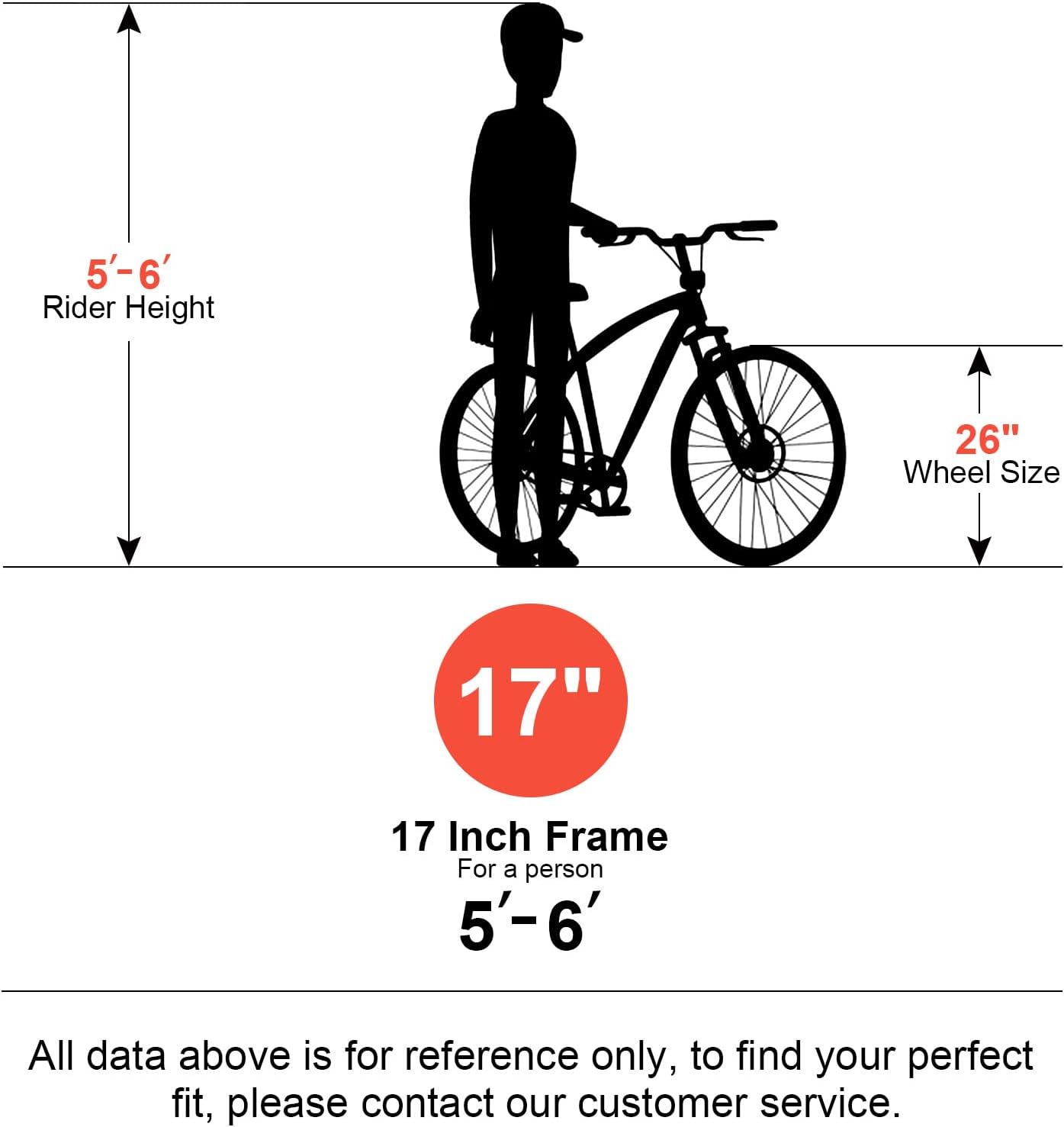 Costic Adult Mountain Bike,21 Speeds Drivetrain,Steel Frame 26 Inch Wheels, with Dual Disc-Brake for Men Women Men's MTB Bicycle, Multiple Colors (Orange) : Sports & Outdoors