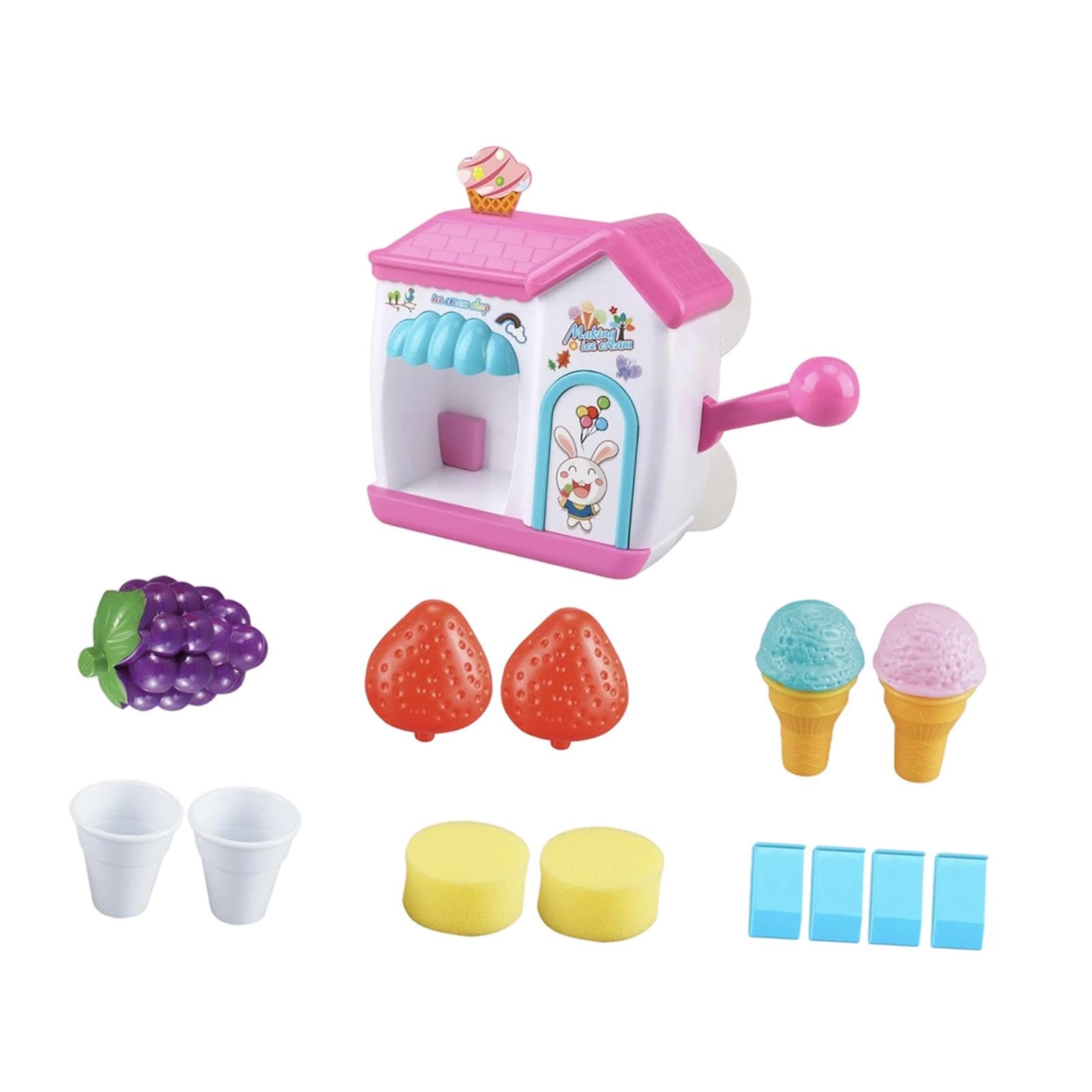 F Fityle Juguetes de baño para hacer espuma de, juguetes de ducha, educativos, fáciles de usar, juego de simulación de pastel de burbujas, de bañera