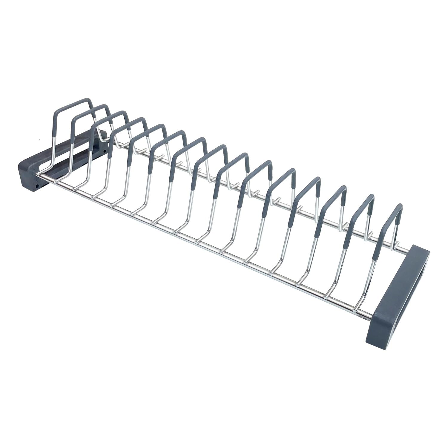 SmartSlide Stainless Steel Saucer Stand - Kitchen Organizer -2 SmartSlide Stainless Steel Saucer Stand - Kitchen Organizer -2