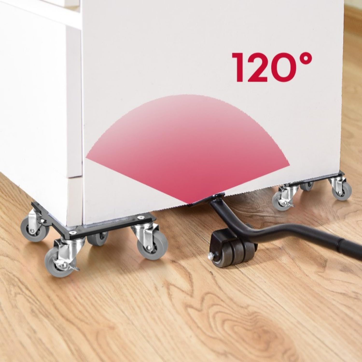 Carrello per il trasporto di mobili, Kit Sollevatore e Trasporto Mobili pesanti, Sollevatore per mobili pesanti,Ruote per Mobili, Rotelle per Spostare Mobili, ausilio per lo spostamento di mobili