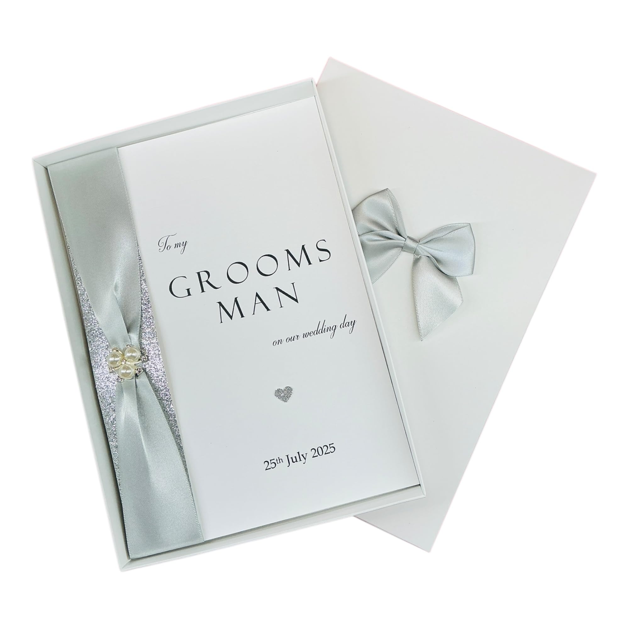 To My Groomsman Wedding Day Card Personalised - WR 20 โ image 1