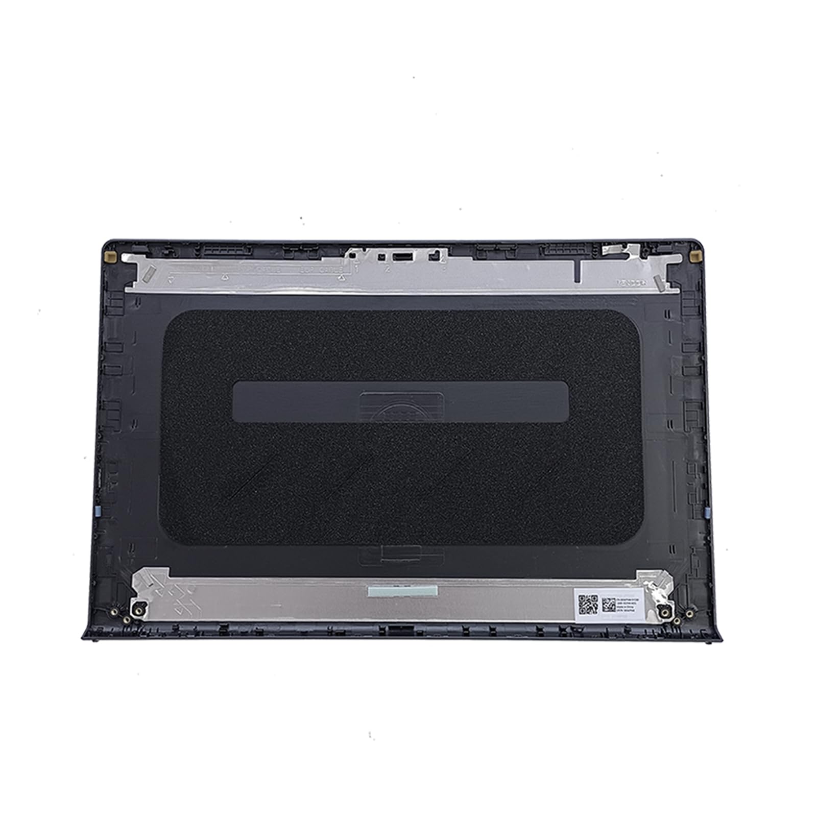 Ersatz-LCD-Bildschirm-Rückabdeckung, Frontblende mit Scharnieren für Dell Inspiron 15 3510 3511 3515 3520 3525 Schwarz 0WPN8 09WC73