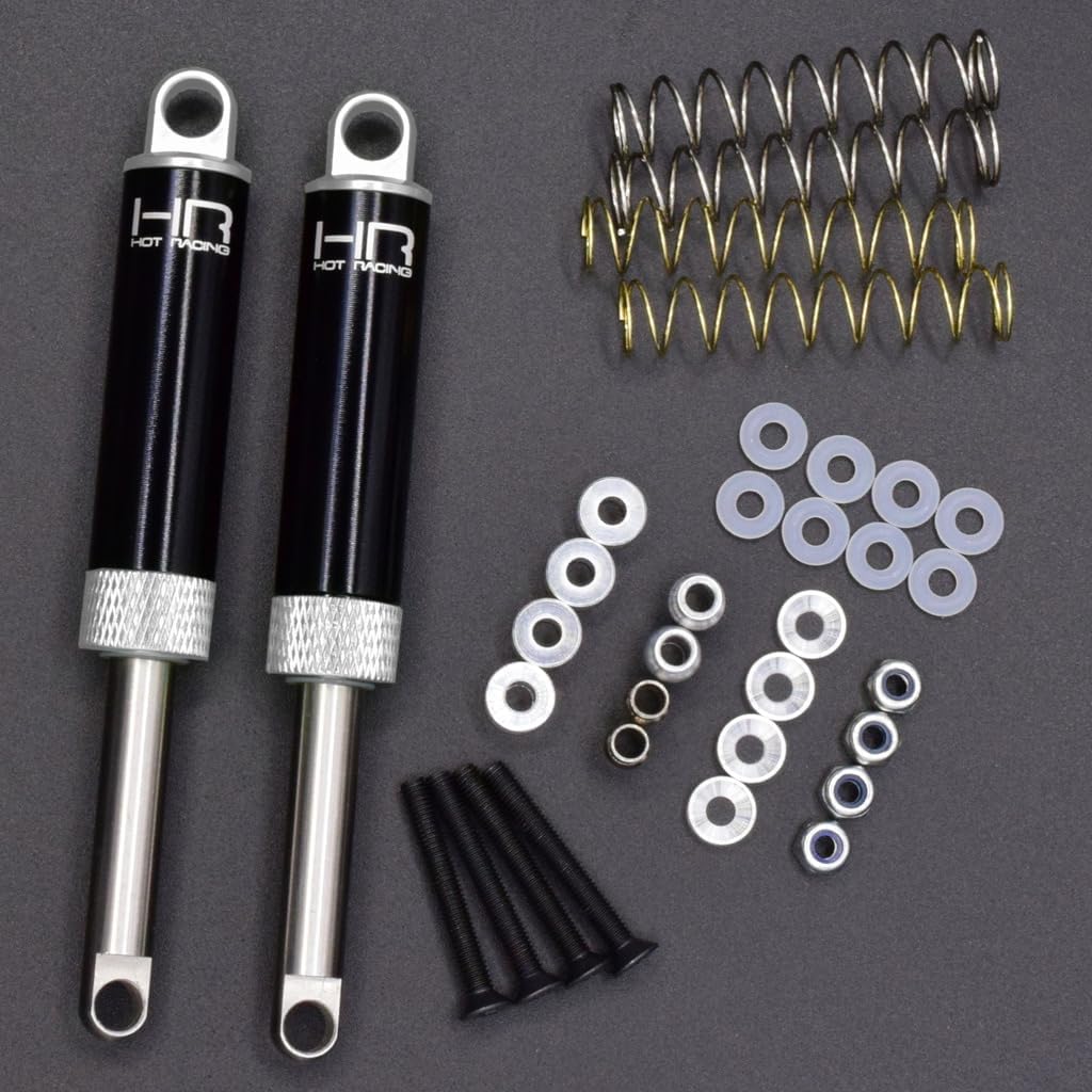 Hot Racing TD90T08 Silver Internal Spring Air Shock90mm