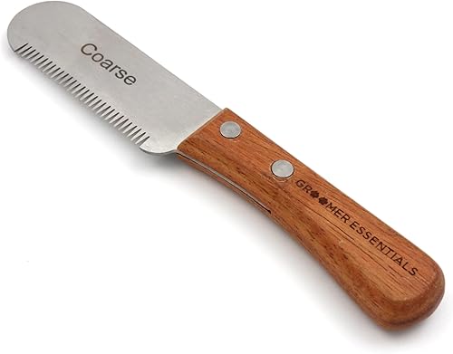 GROOMER ESSENTIALS Cuchillo de cardar grueso