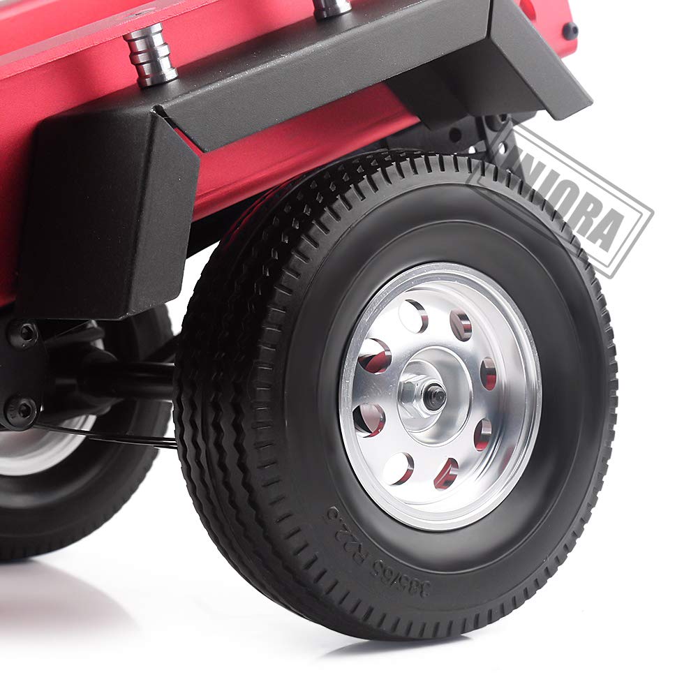 Amazon | INJORA 1/10スケールRCクローラー車用RCトレーラー車Axial