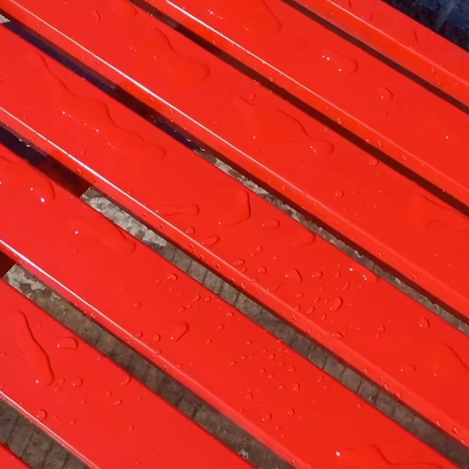 Panca da Giardino per Esterni in Metallo, Posti a Sedere, Divano Senza Schienale, Panca per Parco Cortile, Panca da Patio, Ideale per Prato e Interni (Blu 150 cm/59,1 Pollici)