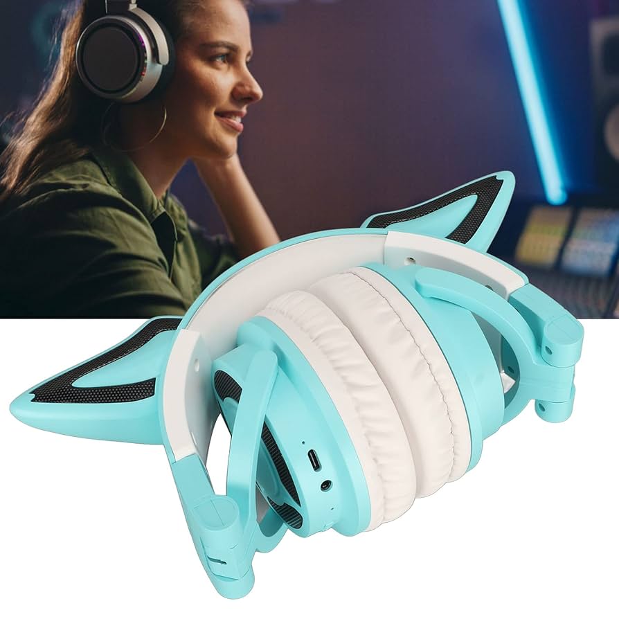 ヘッドホン Laugh_Tale Amazon.co.jp: ゲーミングヘッドセット ヘッドホン 猫耳付き