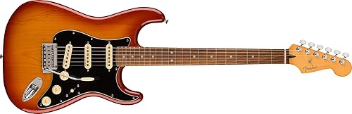 Fender Player Plus Stratocaster - Guitarra eléctrica Sienna Sunburst con diapasón Pau Ferro