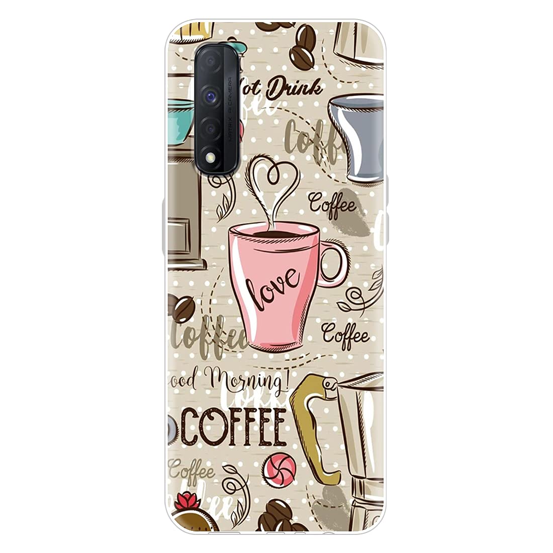 Fashionury Silicone Designer Printed Back Case Cover for Realme Narzo 30 4G / Realme 7 / Realme Narzo 20 Pro -D022 (B09879FZVV) Amazon Price History, Amazon Price Tracker