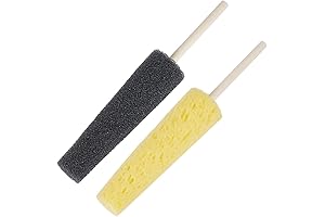 BENECREAT Pottery Sponge on a Stick