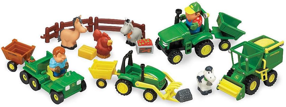John Deere 34984 Fun On The Farm Playset, 20 Pieces (Pack of 2)