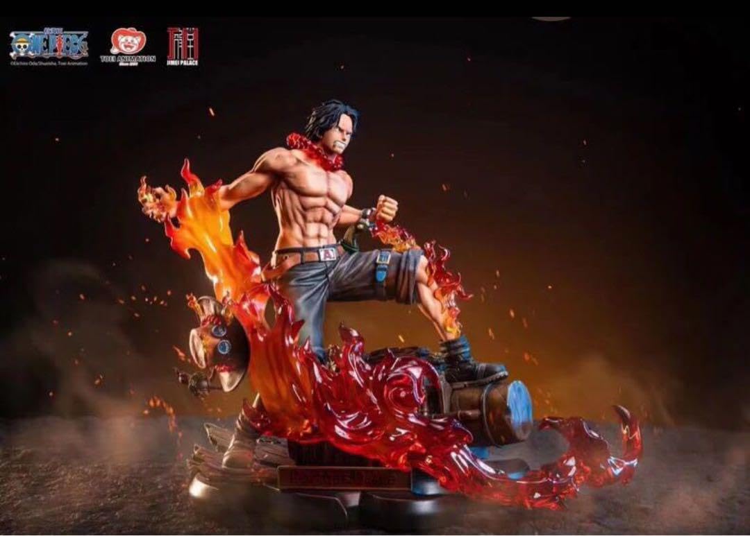 Amazon.co.jp: ワンピース エース 黒ひげ ティーチ ガレージキット  