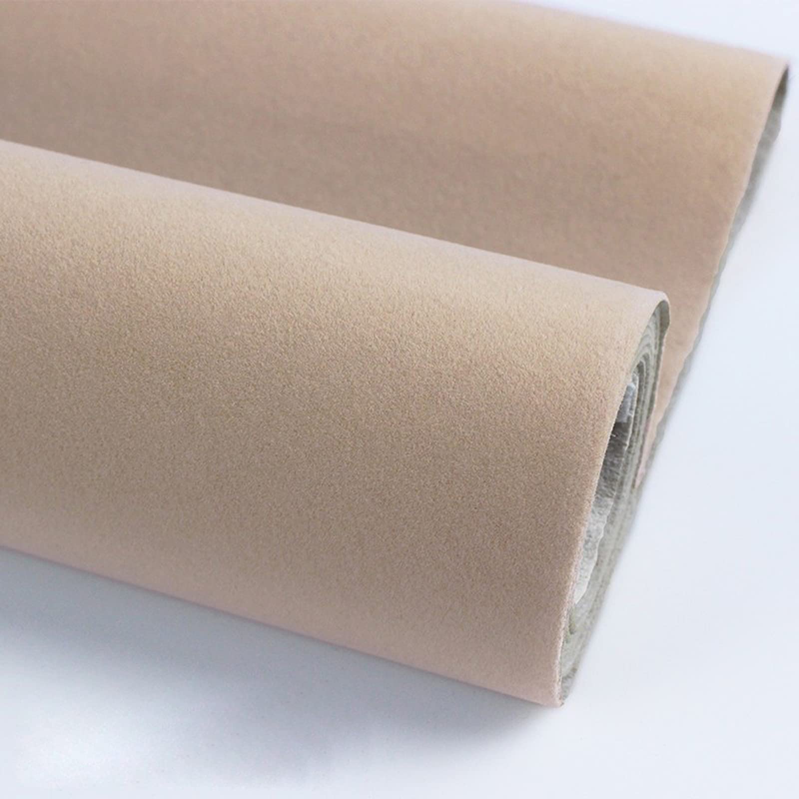 150 cm Breit Bastelfilz Selbstklebend Kinder Vliesstoff Stoff Filzplatten zum Filzuntersetzer Basteln Nähen DIY Patchwork(Size:1.5 * 2m,Color:Khaki)