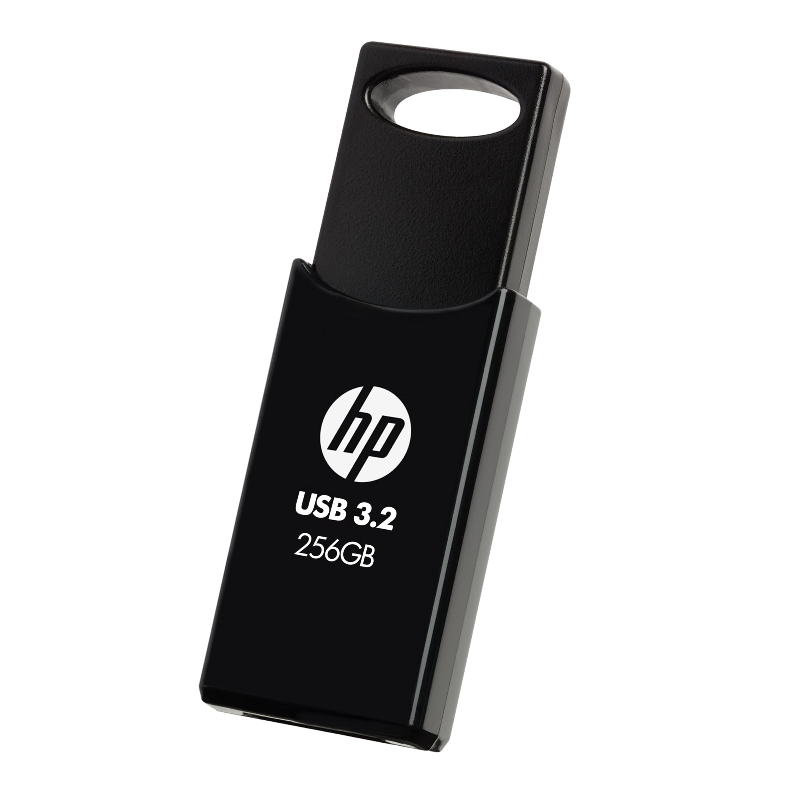 HP Clé USB 3.2 256GB, Noir, jusqu'à 120Mo/s