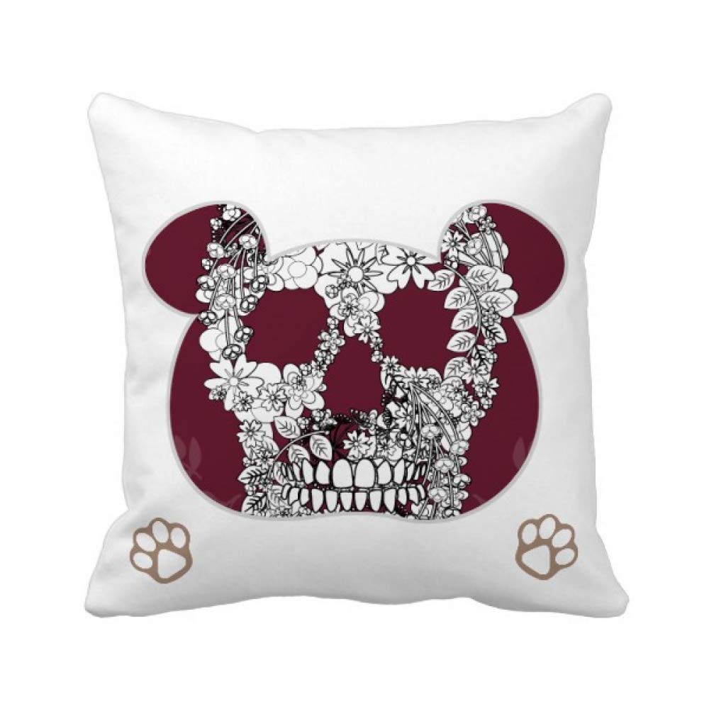 Housse de coussin Jour des morts déco mexicaine taie oreiller canapé