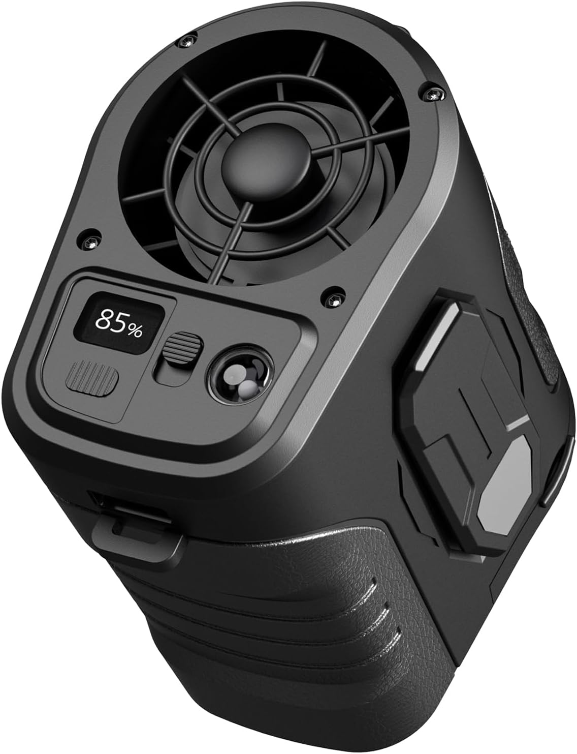 Ventilateur Portable Ceinture 100 Vitesses - Ventilateur Rechargeable 5000mAh Pour Extérieur, Sport Et Travail
