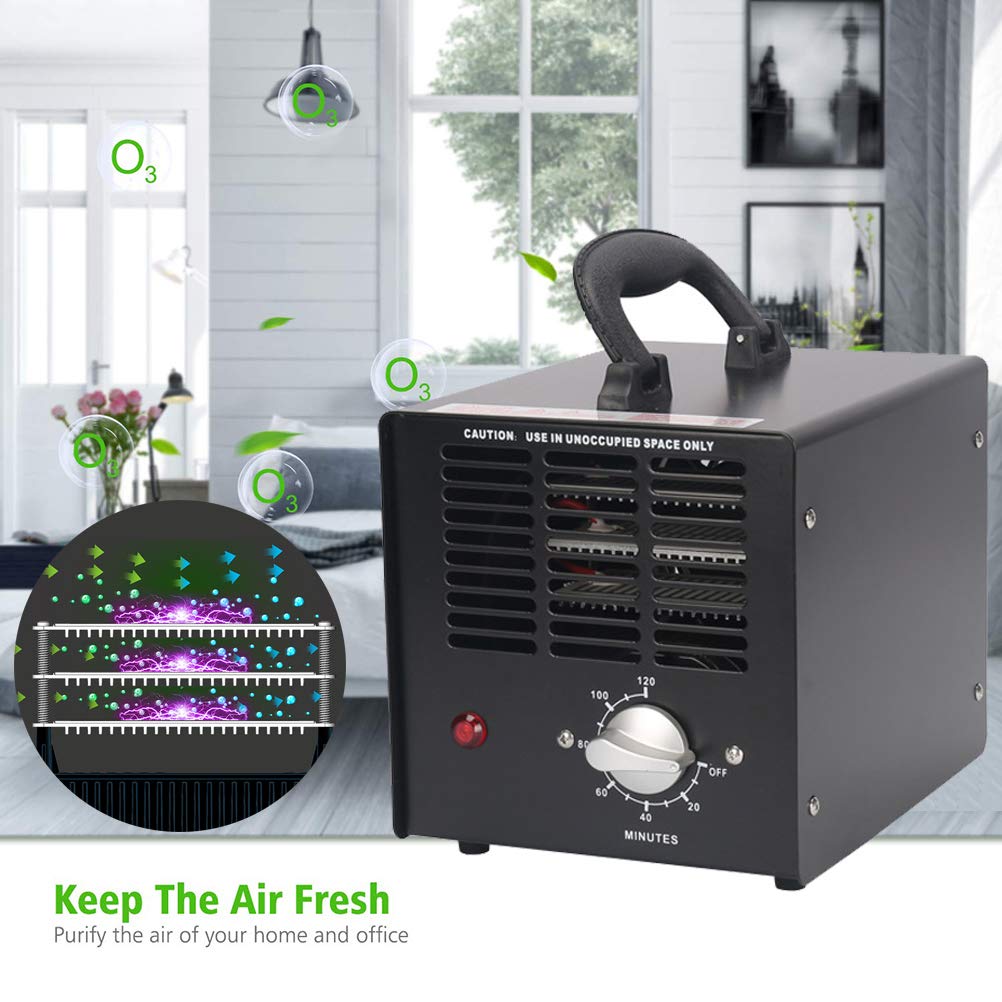 CJFF Industrial Commercial Ozone Generator, 15000mg/h O3 Air Purifier Deodorizer Sterilizer, Air Ionizers for Home, Rooms, Hotels and Farms Odor Eliminator