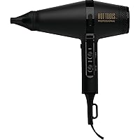 Vista 6 de HOT Tools Pro Artist Black Gold Infrared Ionic Salon Dryer Secado rápido, peinado y resultados suaves (negro)