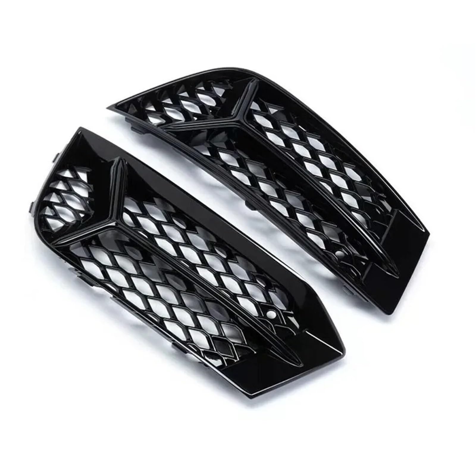 HONEYCOMB compatibile con Audi A3 2017 2018 2019 2020 griglia di copertura fendinebbia paraurti anteriore auto griglia lampada stile racing accessori auto